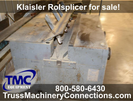 Used Kliasler Rolsplicer for sale! F92462
