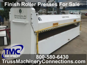 Finish Roller Presses For Sale