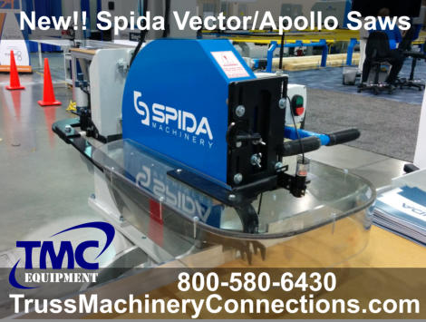 New Spida Vector and Apollo Saws for Sale!